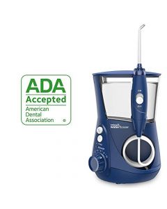Waterpik Water Flosser Electric Dental Countertop Oral Irrigator For Teeth – Aquarius Professional, WP-663 Blue