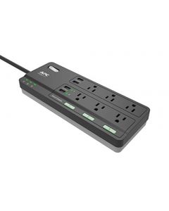 APC Smart Plug Surge Protector Power Strip, 3 Alexa Smart Plugs, 6 Outlets Total with 2160 Joules of Surge Protection, WiFi Smart Plug Outlet Works with Alexa Echo, No Hub Required (PH6U4X32)