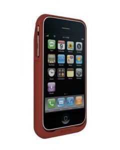 Mophie Juice Pack Air, case and rechargeable battery for iPhone 3G, 3GS (Red)