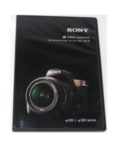 Sony ? DSLR Camera Tutorial DVD for a330/a380 series