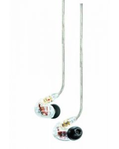 Shure SE535-CL Triple High-Definition MicroDriver Earphone with Detachable Cable (Clear)
