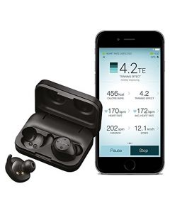 Jabra Elite Sport True Wireless Waterproof Fitness & Running Earbuds with Heart Rate and Activity Tracker - Advanced wireless connectivity and charging case - 4.5 Hour