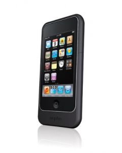 mophie juice pack air case and rechargeable battery for iPod touch 2G, 3G (Gray)