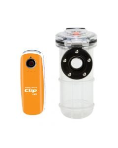 Easy Shot Clip HD Diving Kit - Ultra Mini Digital Video Camera with 100ft Waterproof Housing and Mask Clip included.