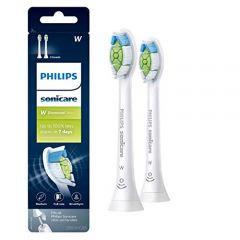 Philips Sonicare HX6062/65 Genuine Diamondclean Replacement Toothbrush Heads, Brushsync Technology, White 2-pk