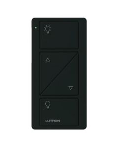 Lutron Pico Remote with Raise/Lower for Caseta Wireless Smart Dimmer Switches | PJ2-2BRL-GBL-L01 | Black