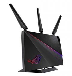 ASUS ROG (GT-AC2900) Dual-Band Wireless Gigabit Wi-Fi Gaming Router - GeForce Now Optimization with Triple-Level Game Acceleration, 4X LAN, 1X USB 3.0, 1X USB 2.0 Compatible with Aimesh
