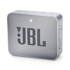 JBL GO 2 Portable Bluetooth Waterproof Speaker, Grey, 4.3 x 4.5 x 1.5