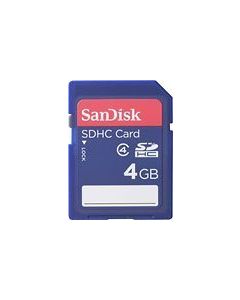 SanDisk 4GB Secure Digital High Capacity (SDHC) Class 2 Memory C