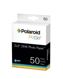 Polaroid Zink media 50 Pack Photo Paper for Polaroid Pogo Cameras and Printers