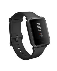 Amazfit Bip Smartwatch by Huami with All-Day Heart Rate and Activity Tracking, Sleep Monitoring, GPS, Ultra-Long Battery Life, Bluetooth, US Service and Warranty - A1608 Black