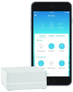 Lutron Caseta Wireless Smart Bridge | Works with Alexa, Apple HomeKit, and the Google Assistant | L-BDG2-WH | White