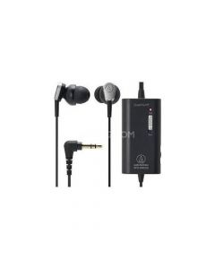 Audio-Technica ATH ANC23 QuietPoint - Headphones ( in-ear ear-bud ) - active noise canceling - black