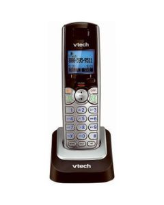 VTech DS6101 Accessory Cordless Handset, Silver/Black | Requires a DS6151 Series Phone System to Operate