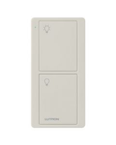 Lutron On/Off Switching Pico Remote for Caseta Smart Home Switch | PJ2-2B-GLA-L01 | Light Almond