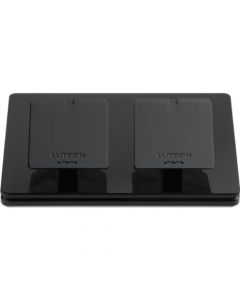 Lutron Caseta Wireless Dual-Pedestal for Pico Remote | L-PED2-BL | Black