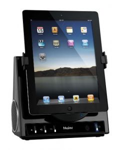 Haier IPD-157B View2 HD iPad Dock, Black