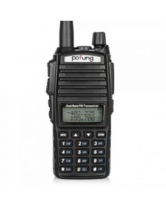 BaoFeng/Pofung UV-82 Dual Band Two-Way Radio 136-174MHz VHF & 400-520MHz UHF (Black)