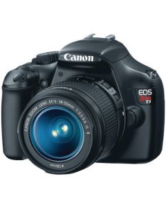 Canon EOS Rebel T3 12.2 MP CMOS Digital SLR with 18-55mm IS II Lens and EOS HD Movie Mode (Black)