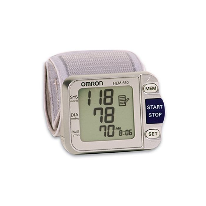 Omron HEM-629 Auto Inflate Wrist Blood Pressure Monitor