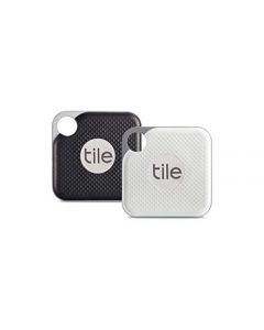 Tile Pro with Replaceable Battery - 2 pack (1 x Black, 1 x White) - NEW