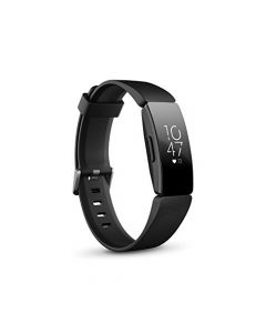 Fitbit Inspire HR Heart Rate & Fitness Tracker, One Size (S & L bands included), 1 Count