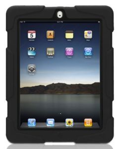 Griffin Survivor Military Duty Case with Stand for iPad 2 & iPad 3, Black