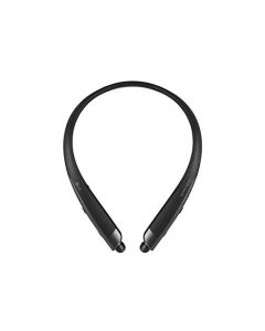LG HBS-1120 Tone Platinum SE Bluetooth Wireless Retractable Stereo Headset with Google Assistant- Black - Retail Packaging