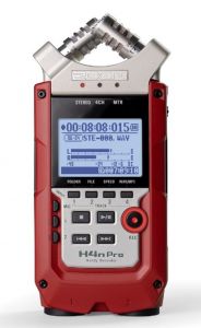 Zoom H4n PRO red