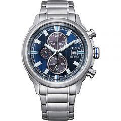Citizen Men's Brycen Eco-Drive Technology Watch with Stainless Steel Strap, Silver, 22 (Model: CA0731-82L)