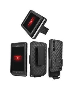 Motorola Droid 3 Shell Holster Combo with Stand - MOTDRD3HOC