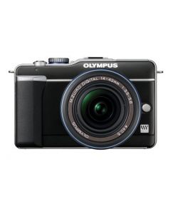 Olympus PEN E-PL1 12.3MP with 14-42mm f/3.5-5.6 Zuiko Digital Zoom Lens (Black)