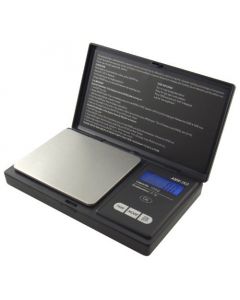 American Weigh Signature Series Black Digital Pocket Scale, 1000 by 0.1 grams