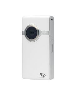 Flip UltraHD Video Camera - White, 8 GB, 2 Hours (3rd Generation)
